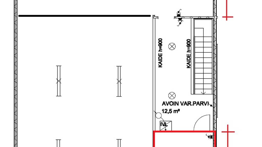 yläkerran vuokrattava toimistohuone Hiltusentie 20 LT9