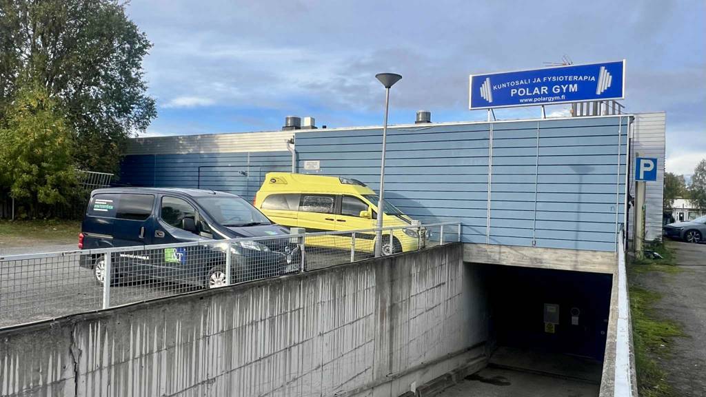 Käynti kuntosalille Jäämerentie 7