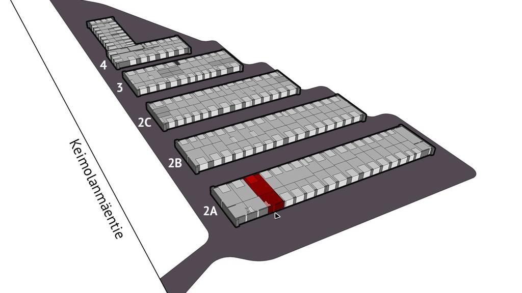 Tilan sijaintikarttakuva Keimolanmäentie 11