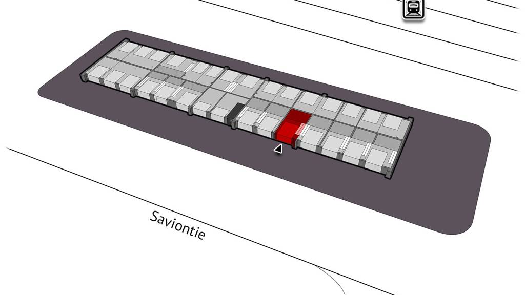 Tilan sijaintikarttakuva Saviontie 20