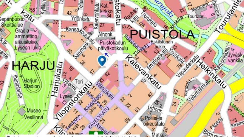 Yliopistonkatu 21 A12, A13 ja A3