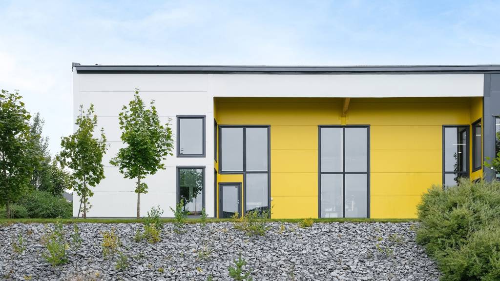 Julkisivu on tyylikäs Haikanvuori 1