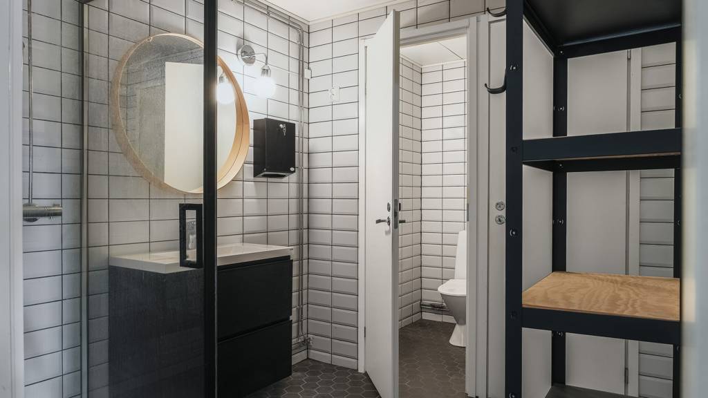 sosiaalitilat referenssikohteesta Hämeenkatu 23