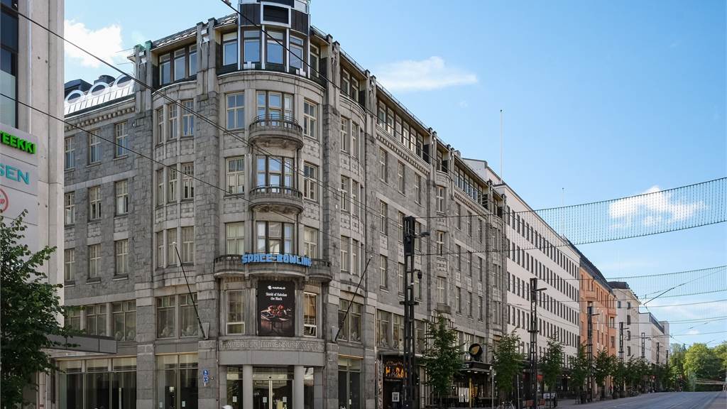 Arvotalo Hämeenkadun varrella Hämeenkatu 23