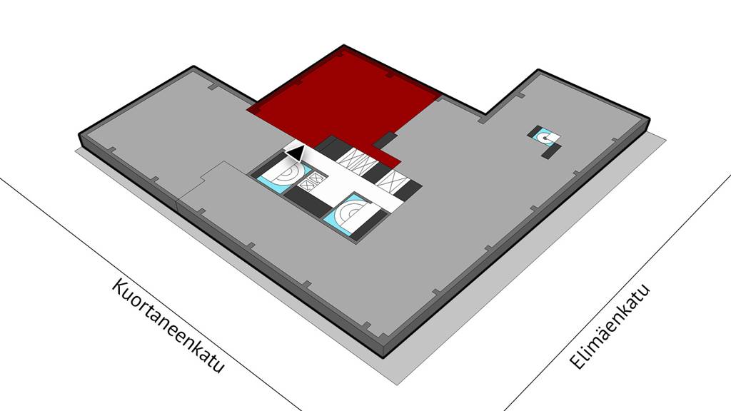 Kohdekuva 7 Kuortaneenkatu 1
