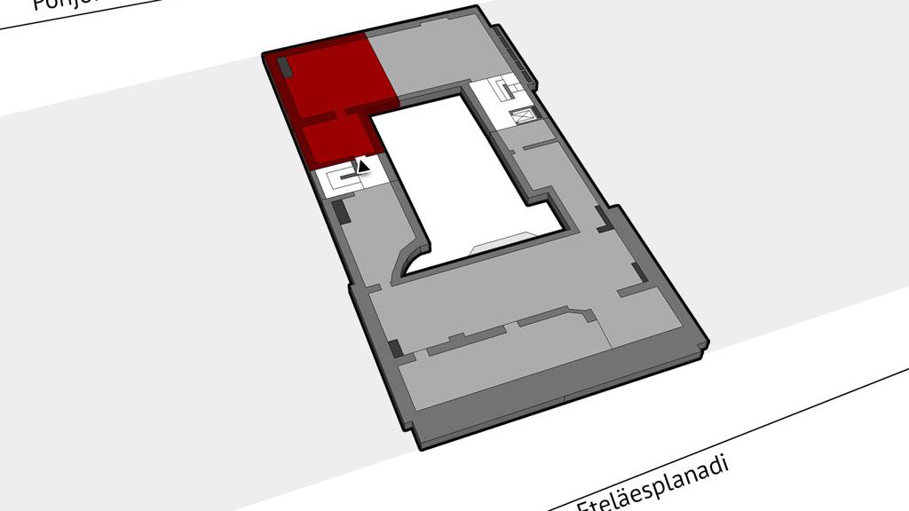 Kohdekuva 4 Pohjoisesplanadi 21