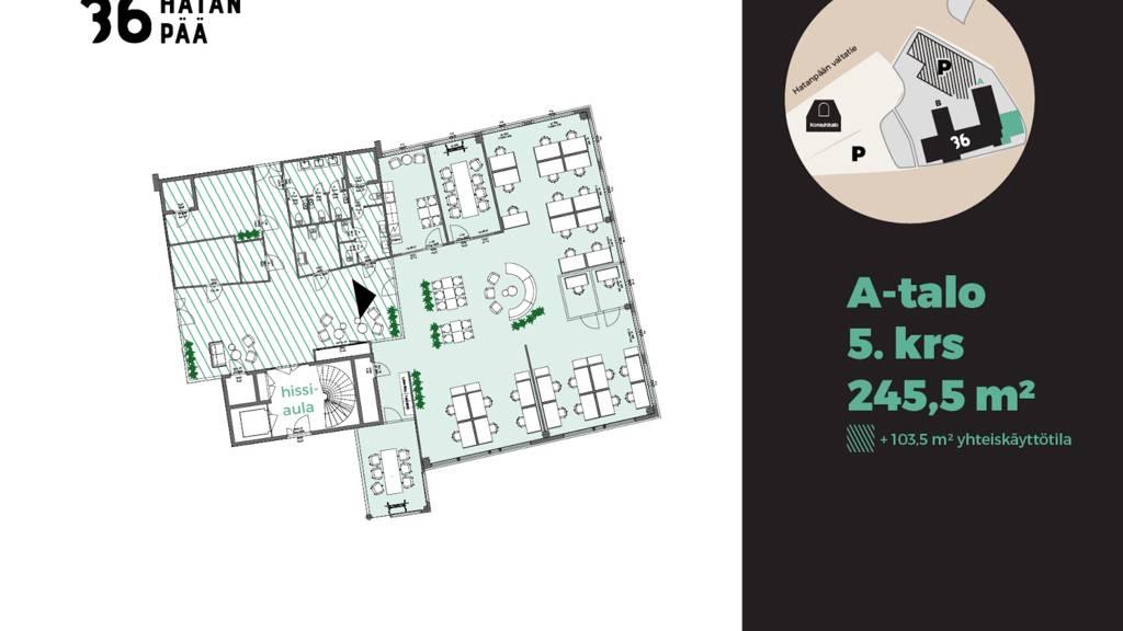 Kohdekuva 8 Hatanpään valtatie 36