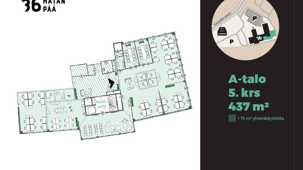 Kohdekuva 8 Hatanpään valtatie 36