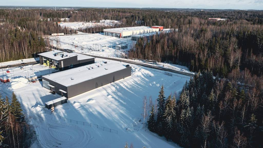 Ilmakuva tontista Saavutustenkatu 5