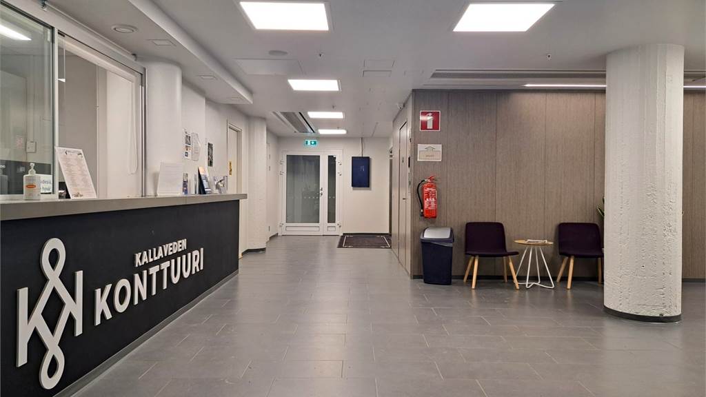 Yleiset tilat 1.krs Kirkkokatu 1