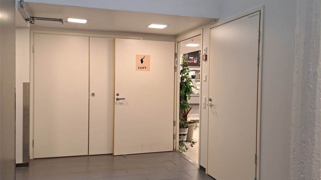 Yleiset tilat 1.krs Kirkkokatu 1