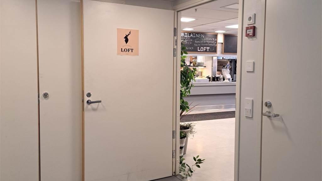 Yleiset tilat 1.krs Kirkkokatu 1