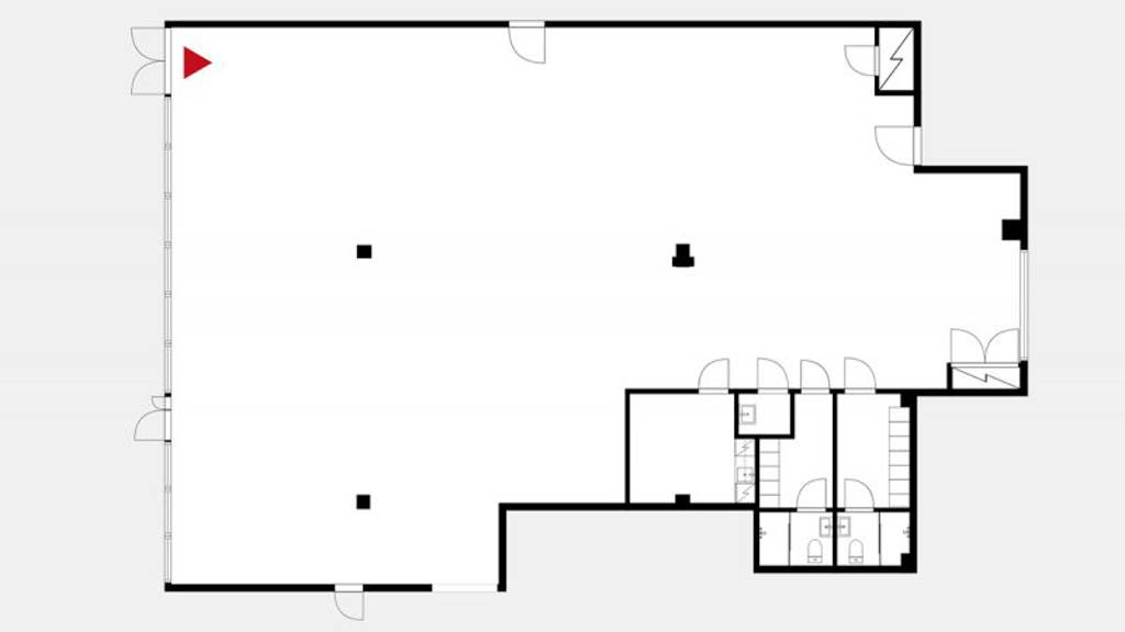 Liiketila 355m2 Leväsentie 2