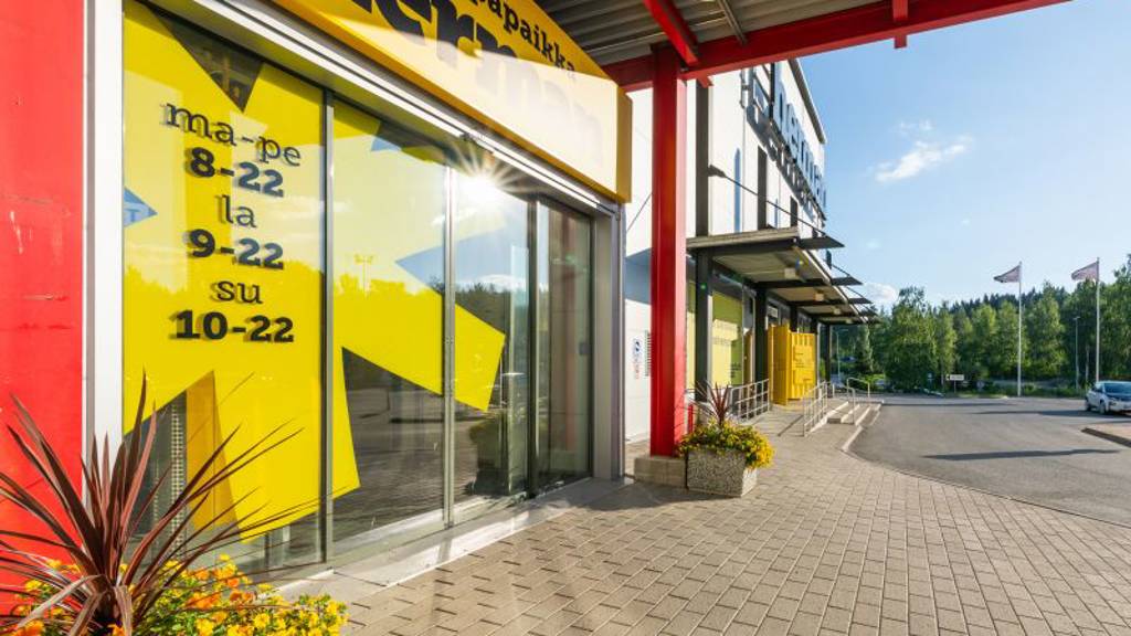 Sisääntulo Leväsentie 2