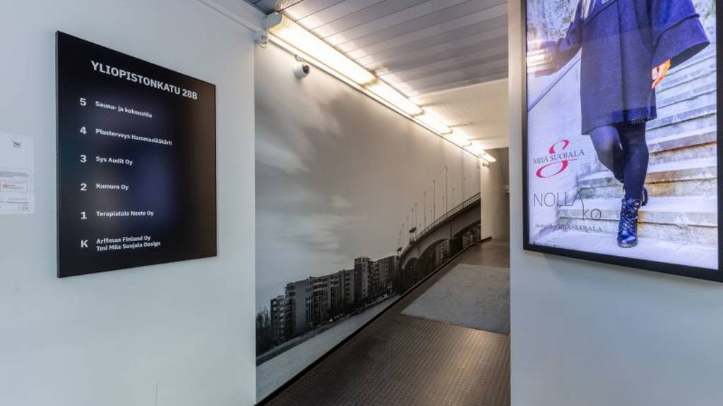 Porraskäytävä Yliopistonkatu 28