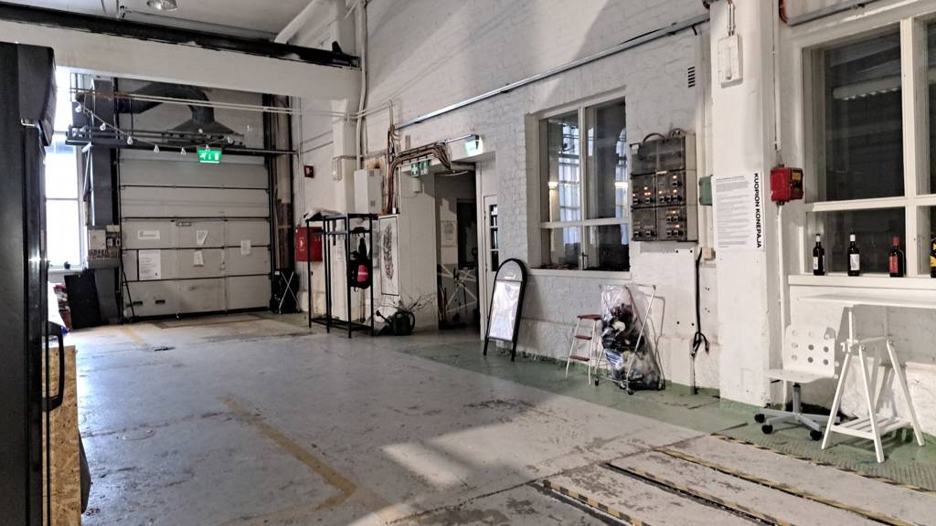 Sisääntulo alue Pohjolankatu 1