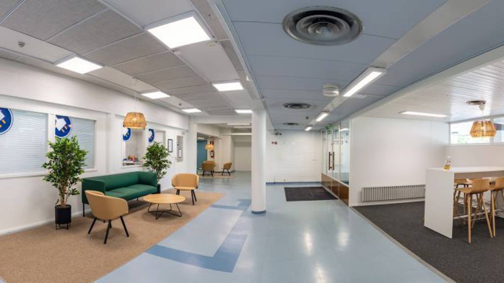 Sisääntulo-aula Onkapannu 2