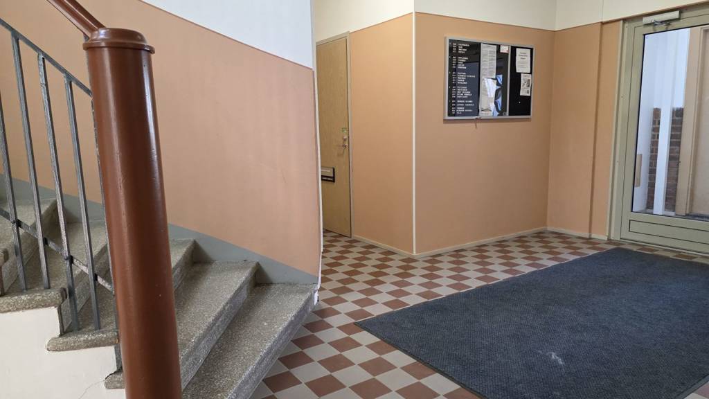 Sisääntulo kadulta Minna Canthin katu 28