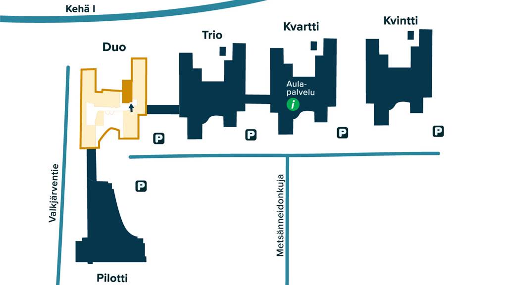Kohdekuva 12 Metsänneidonkuja 6, Duo