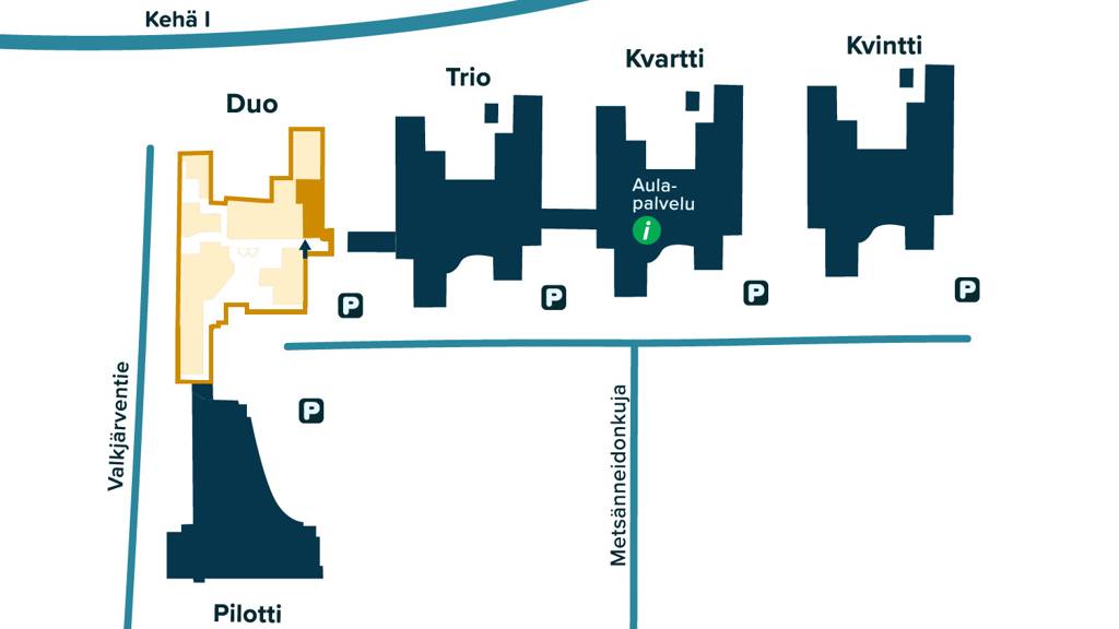 Kohdekuva 14 Metsänneidonkuja 6, Duo