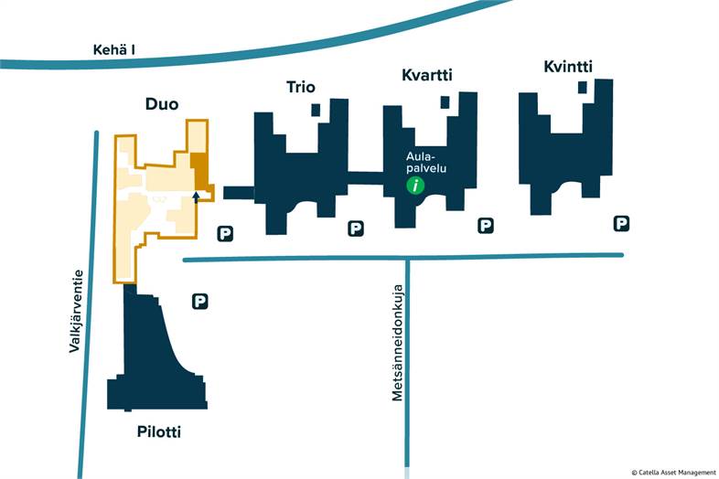 Metsänneidonkuja 6, Duo