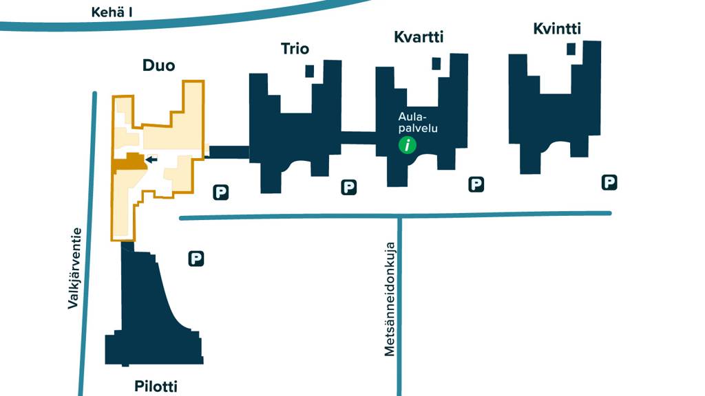 Kohdekuva 15 Metsänneidonkuja 6, Duo