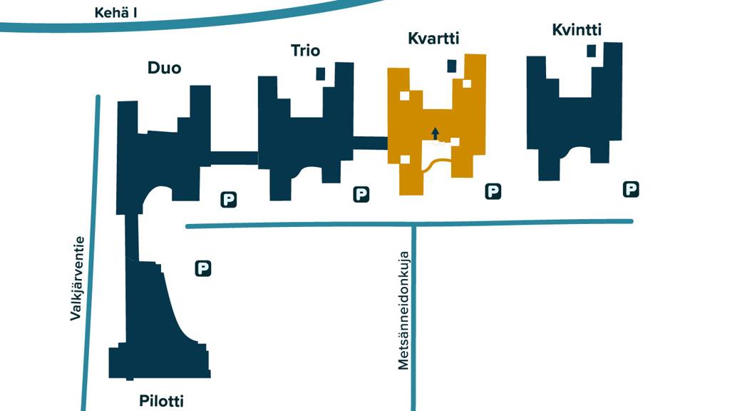 Kohdekuva 11 Metsänneidonkuja 10, Kvartti