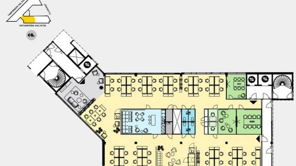 Kohdekuva 12 Hatanpään valtatie 24