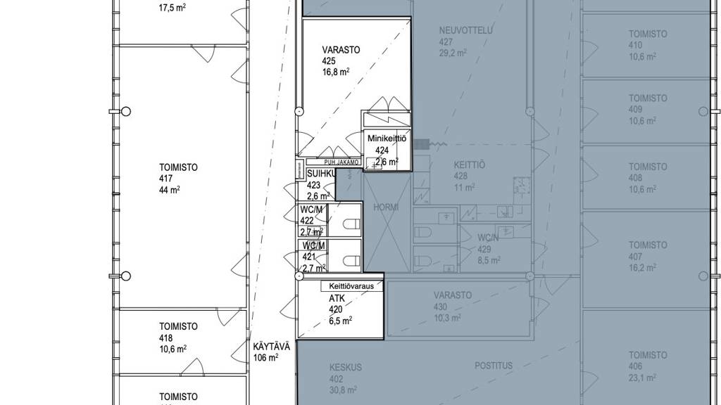 Kohdekuva 2 Postitorvenkatu 16