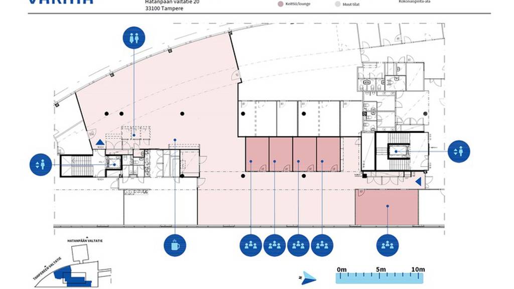 Kohdekuva 2 Hatanpään valtatie 20